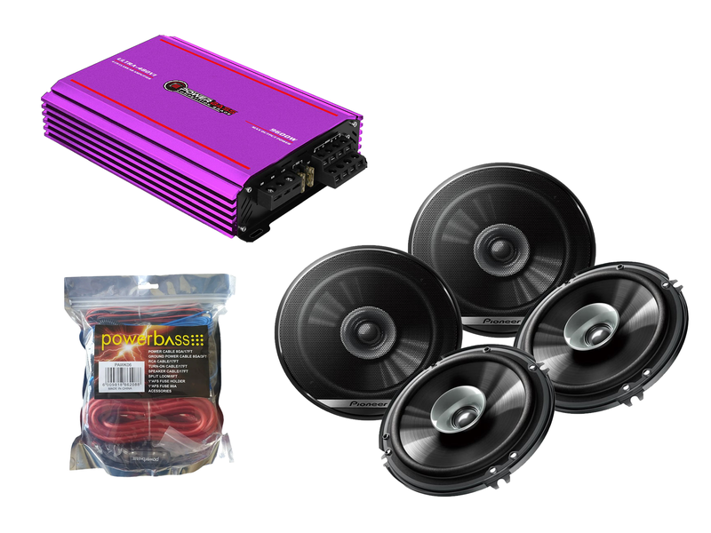 Speaker Upgrade Kit With Amplifier Compatible With Polo/Golf