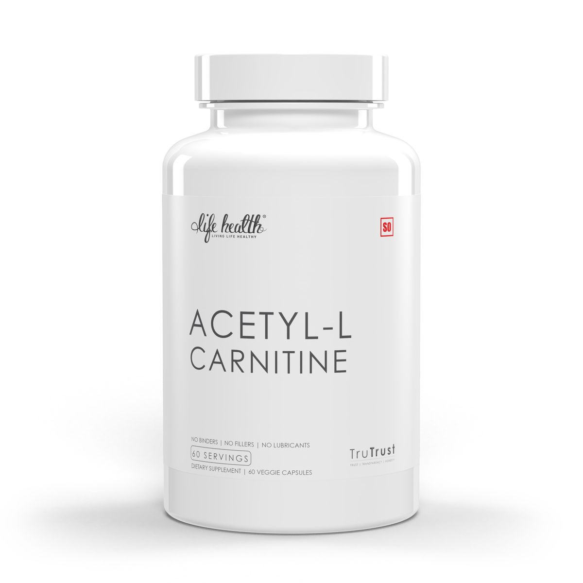 Life Health - Acetyl L - Carnitine ( 60 Veggie Capsules )