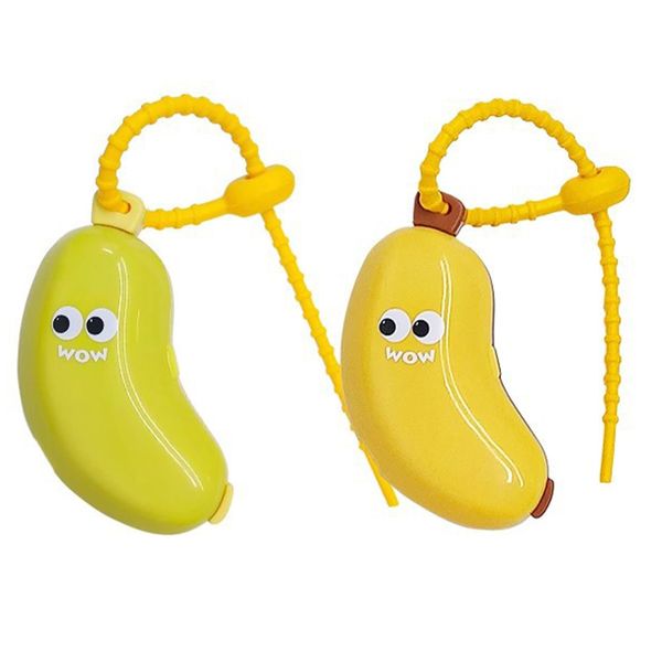 2 Pieces Banana Toothbrush Head Cover, Travel Toothbrush Protector Case