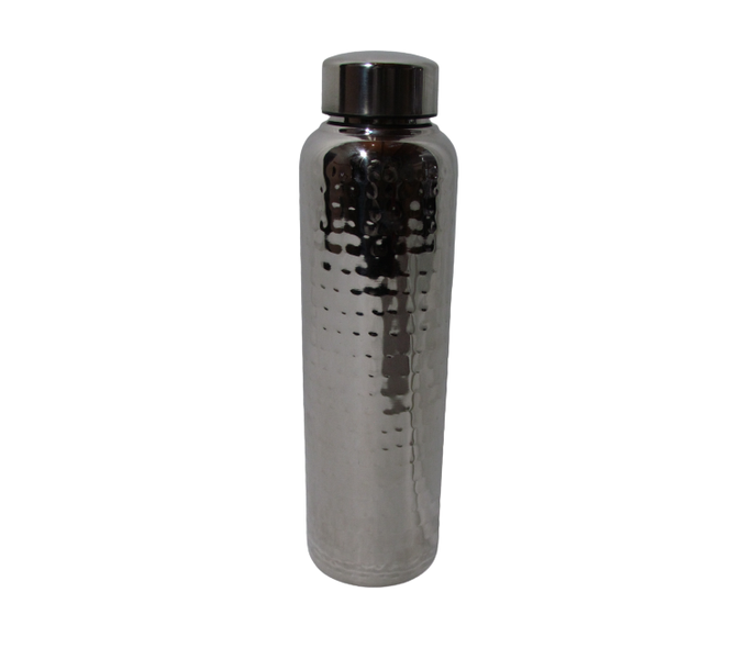 Water Bottle 950ml Stainless Steel Classic Hammered -Srm Jh-01