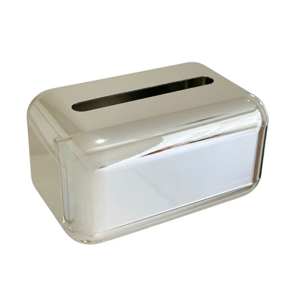 Luxury High-End Tissue Box - Silver