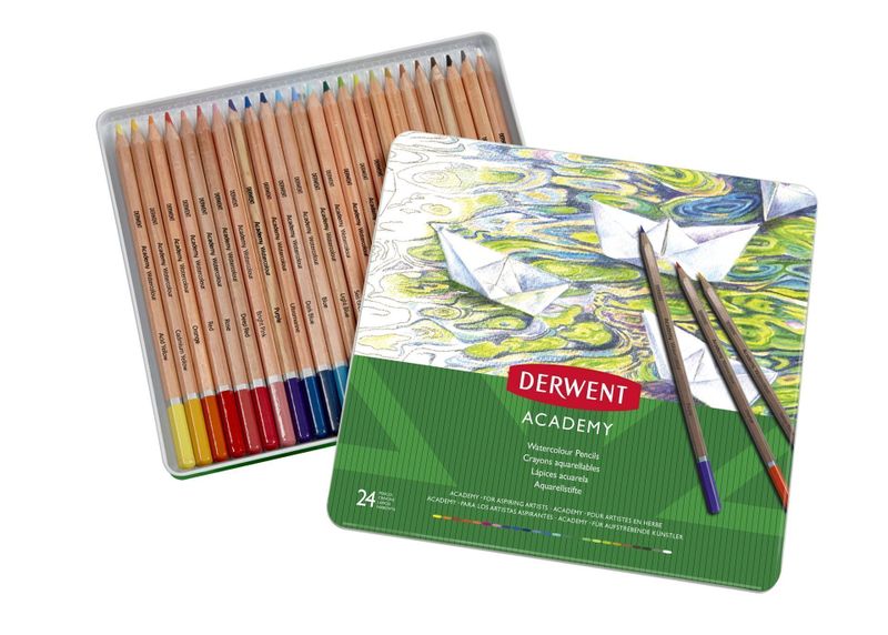 Derwent Academy Watercolour Colouring Pencils - DAW942