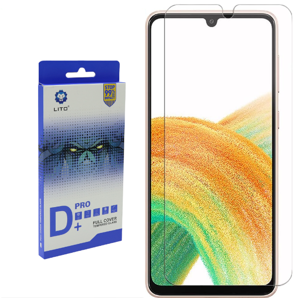 LITO D+ Dust-proof Tempered Glass Screen Protector For Samsung Galaxy A33