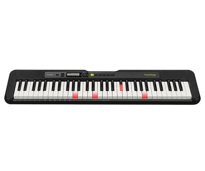 Casio LK-S250 61-Key Touch Response Lighting Keyboard - Black