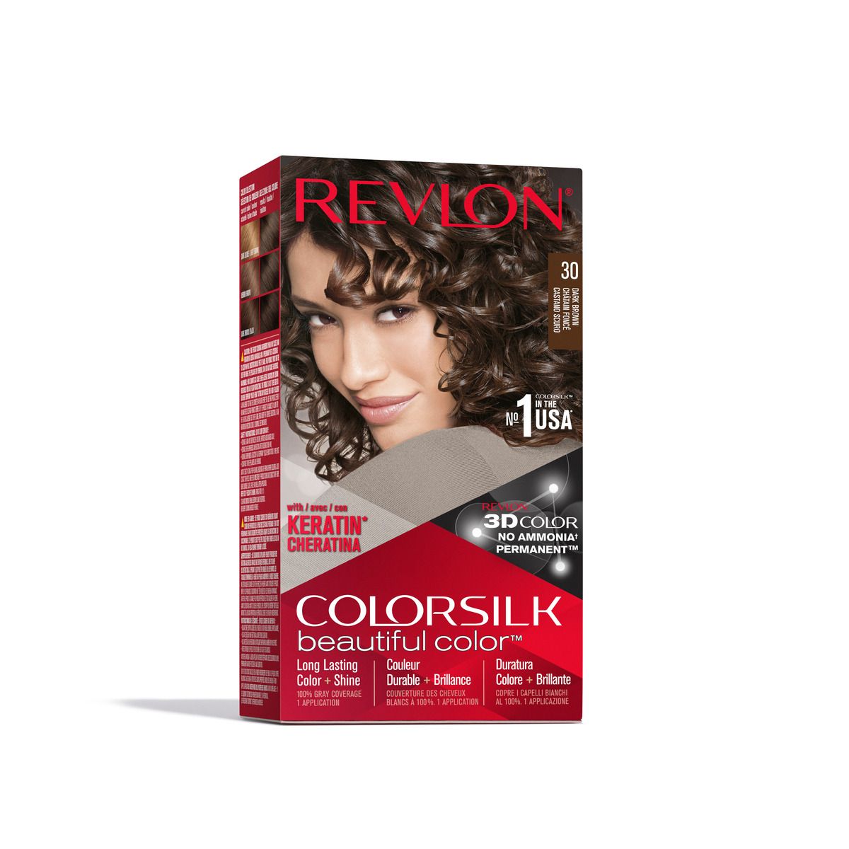Revlon Colorsilk Permanent Hair Color - Dark Brown - 30 | Shop Today ...