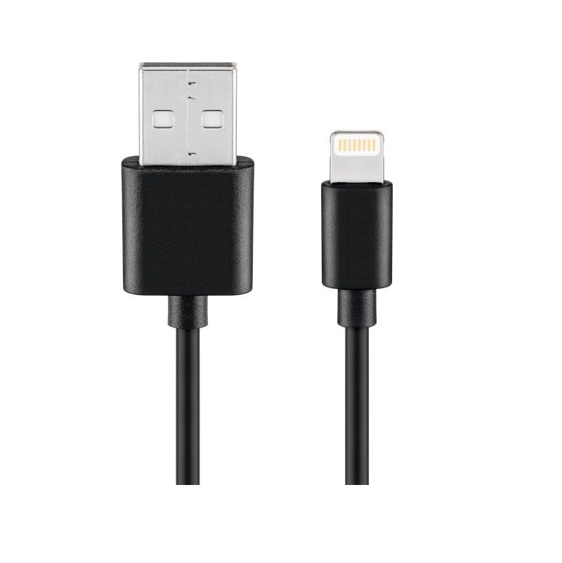 usb lightning black/color