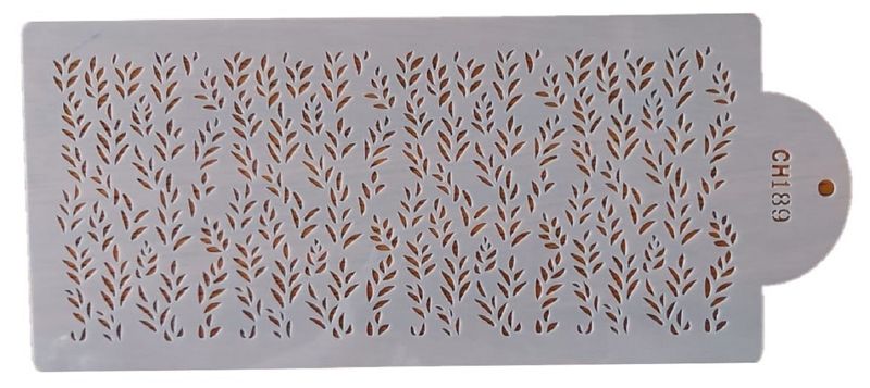Lovely Leaf Cake Stencil