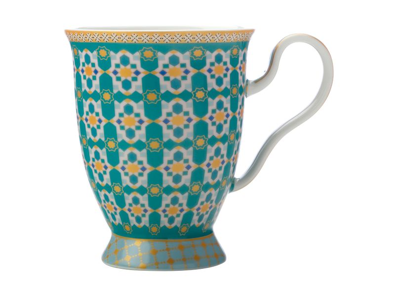 Maxwell and Williams Kasbah Footed Mug 280ml