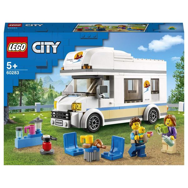 LEGO® City Holiday Camper Van 60283 Building Toy Cars - 190 Pieces