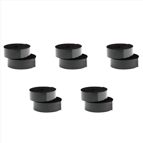 Bicycle Handlebar Bar Grip Wrap Tape + 2 Bar Plugs-Black