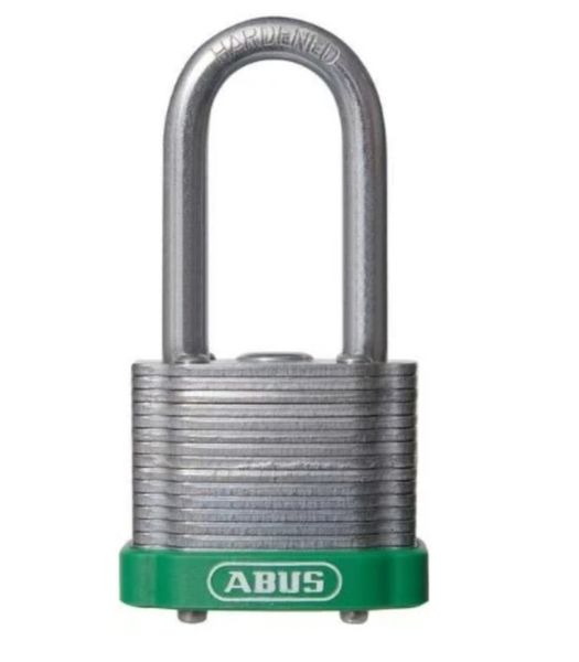 ABUS 41/40HB50 Laminated Steel Padlock LS - White Bumper Band