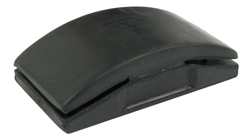 Black Rubber Sanding Block