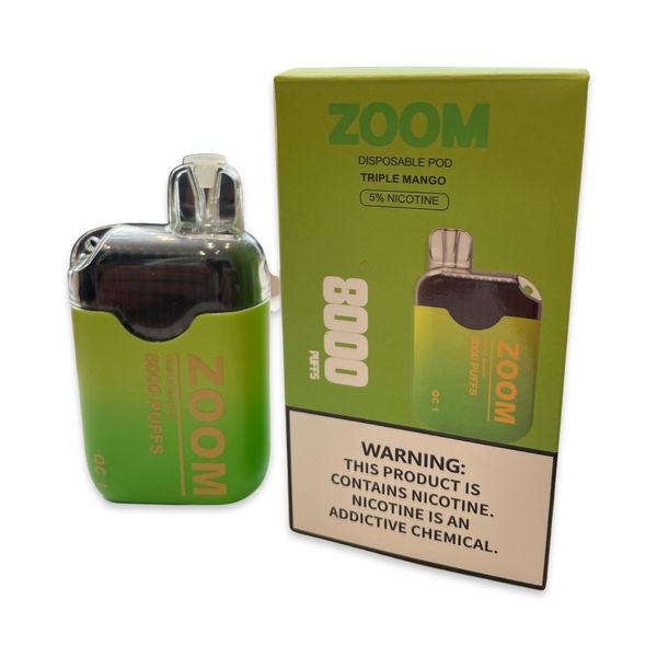 Zoom 8000 puffs Vape disposable Trip Mango