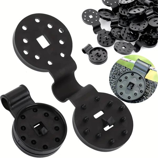 200 Pack Shade Cloth Heavy Duty Lock Grip, Windproof Awning Clamp Grip