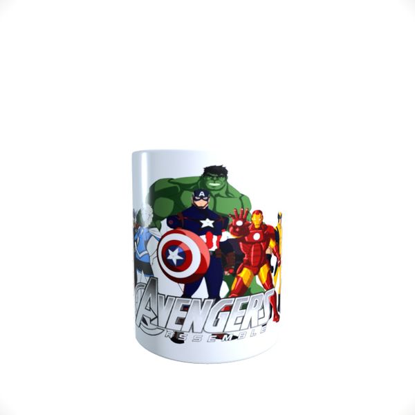 Avengers Assemble Animation - Aesthetic - Coffee Mug