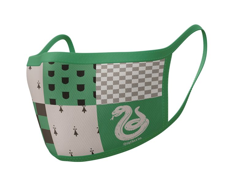 Harry Potter Slytherin Face Covering (pack of 2)