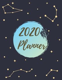 2020 Planner Star Moon: 365 Days Daily Weekly & Monthly Personal