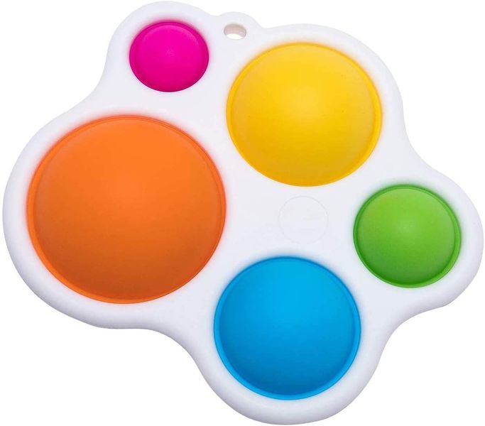 MXM - Simple Fidget Dimple Pop It! Sensory Toy - Multi-colour