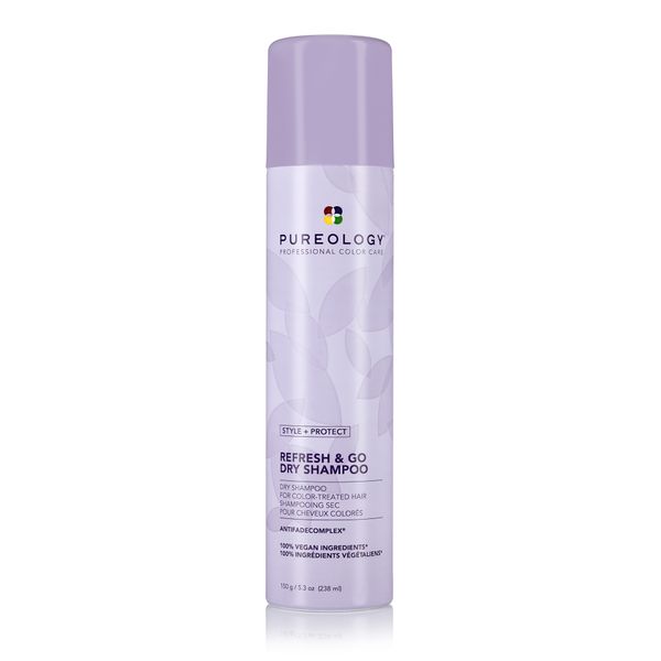 Pureology Go Dry Shampoo - Style &amp; Protect, Refresh &amp; Go Dry Shampoo for Oil Hair -150G