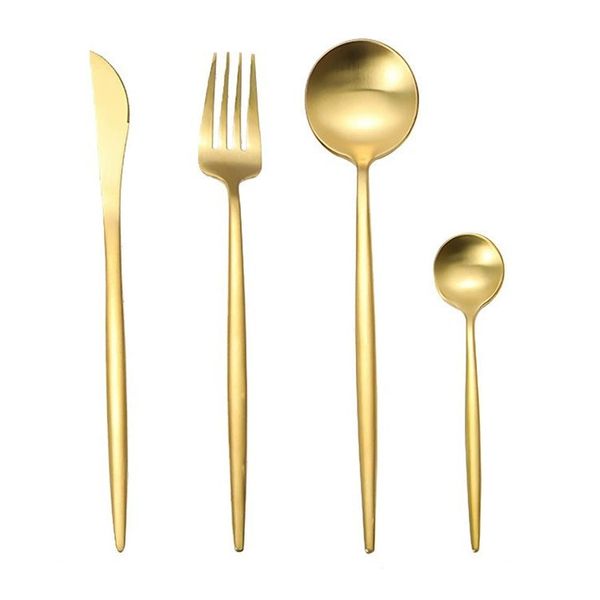 Portuguess Stainless steel Flatware Set - 24 Pieces
