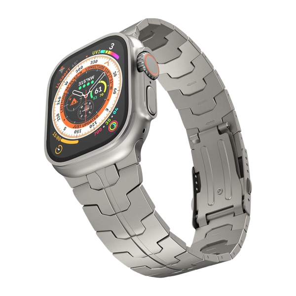 Verum Apple Watch Ultra + Ultra 2 Real Titanium Band Replacement