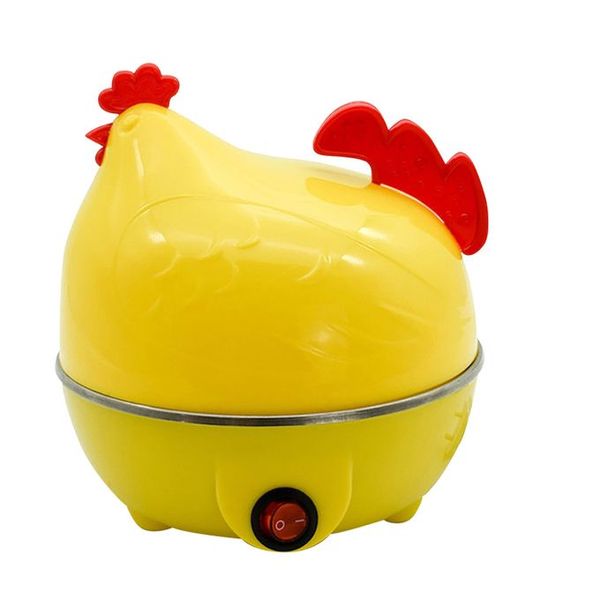 Chicken Shaped 7 Egg Boiler Cooker Steamer Poacher - Food Steamer
