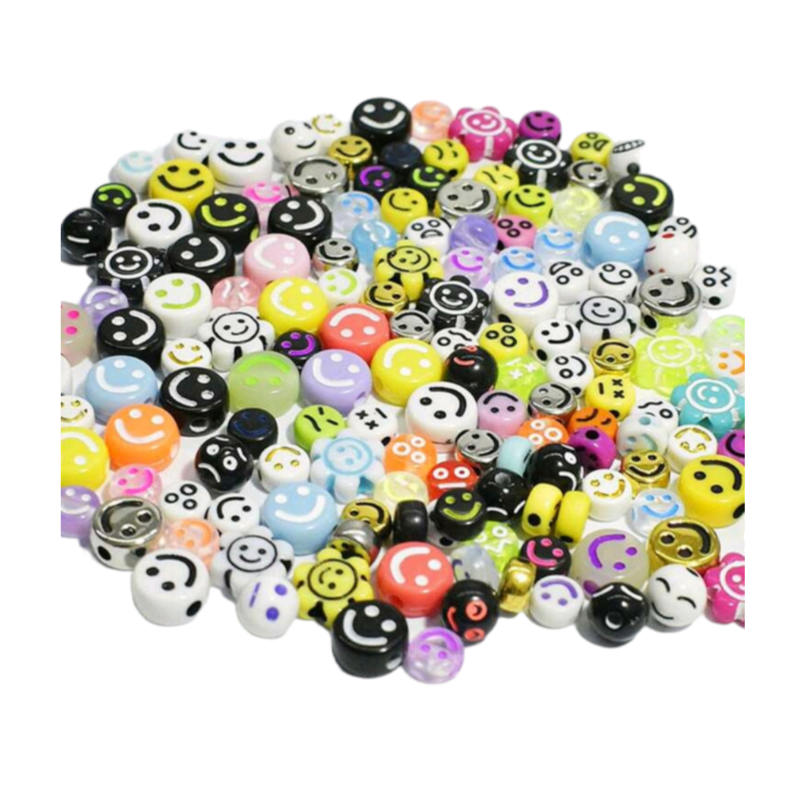100 Pieces Emoji Beads Shop Today. Get it Tomorrow!