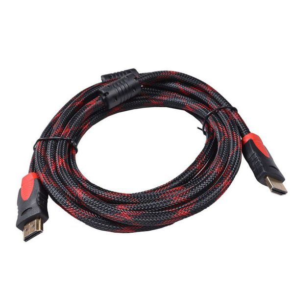 HDMi Cable Braided 3m - Black &amp; Red