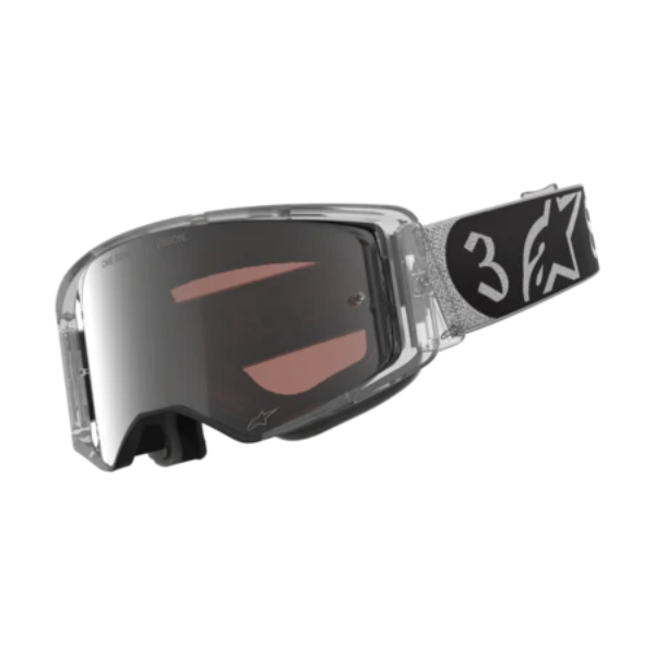 Alpinestars Supertech Deegan Goggles - Silver/Black Mirror Silver