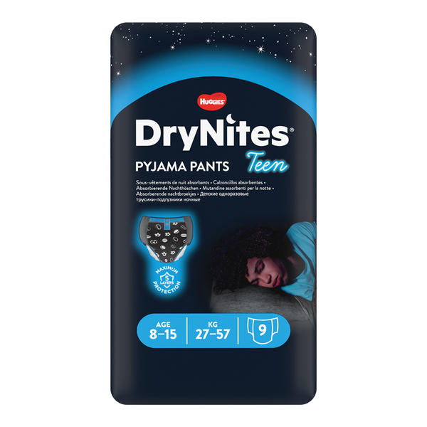 Drynites - Pyjama Pants For Teens (Age 8-15) 9's