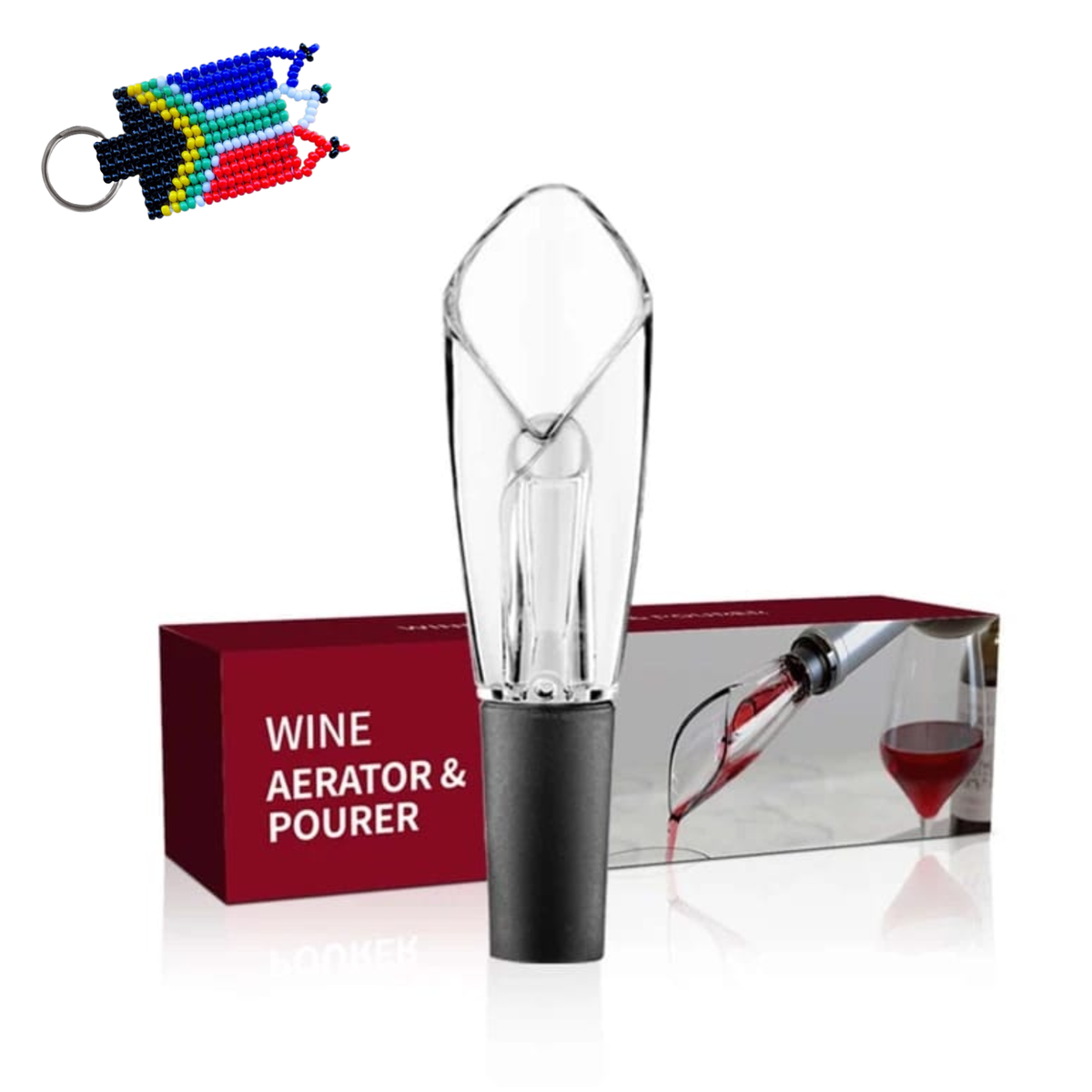 Wine Aerator and Wine Pourer Barware for Fresh Aroma Includes SA