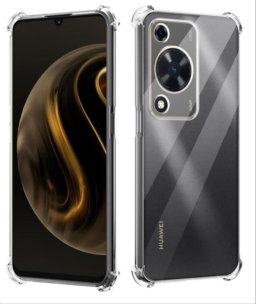 Shockproof Transparent Cover Compatible With Huawei Nova Y63/Y72/Enjoy 70