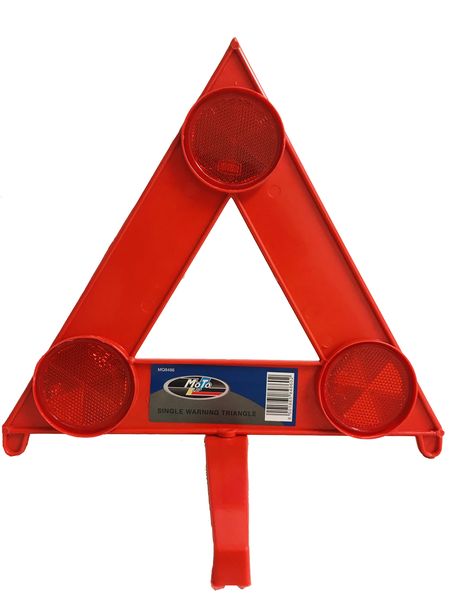 Moto Quip Warning triangle - Single