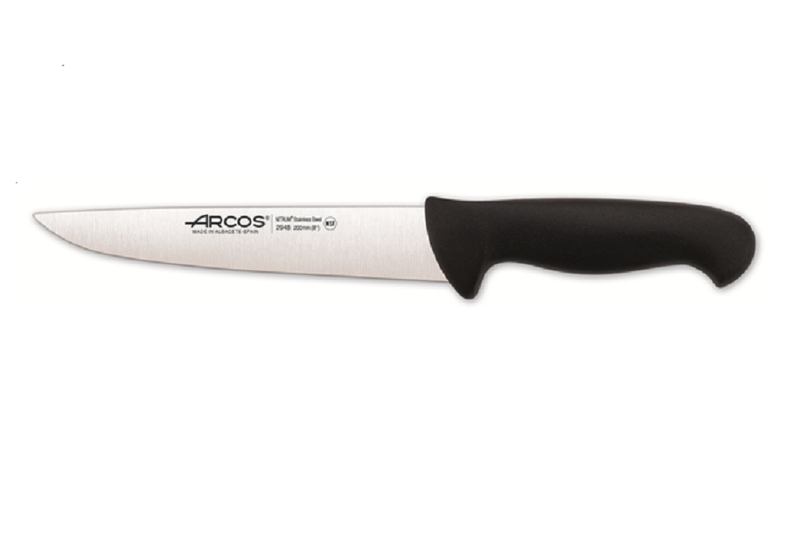 SteelKing -Acros Carving Knife 200mm Black