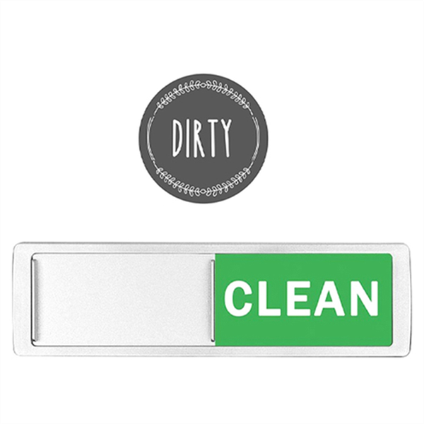 2Pcs Dishwasher Magnet Clean Dirty Sign Shutter Are Clean Or Dirty