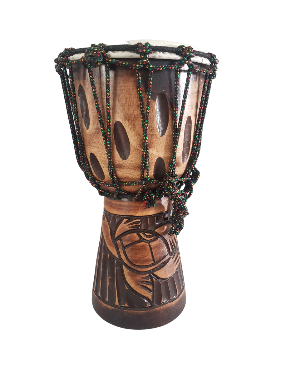 Djembe Hand Drum Deep Carving - Turtle 30cm  Shop Today. Get it 