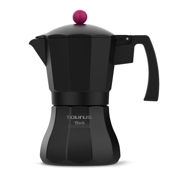 Taurus Coffee Maker Aluminium Black 500ml "Black Moments 12
