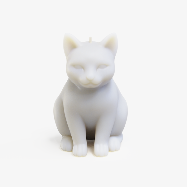 Tabby Cat (Short Hair) Candle