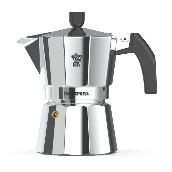 Pezzetti Italexpress 6 Cup Stove Top Coffee Maker - Silver