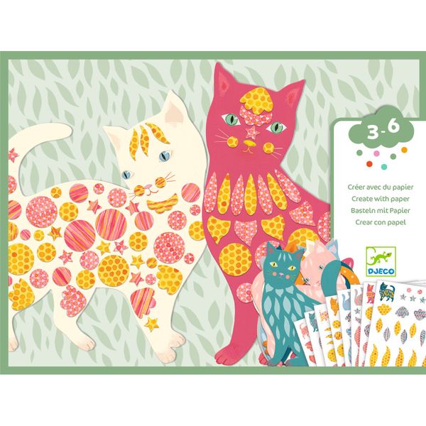 Djeco Craft Kit - Elodie's cute cats