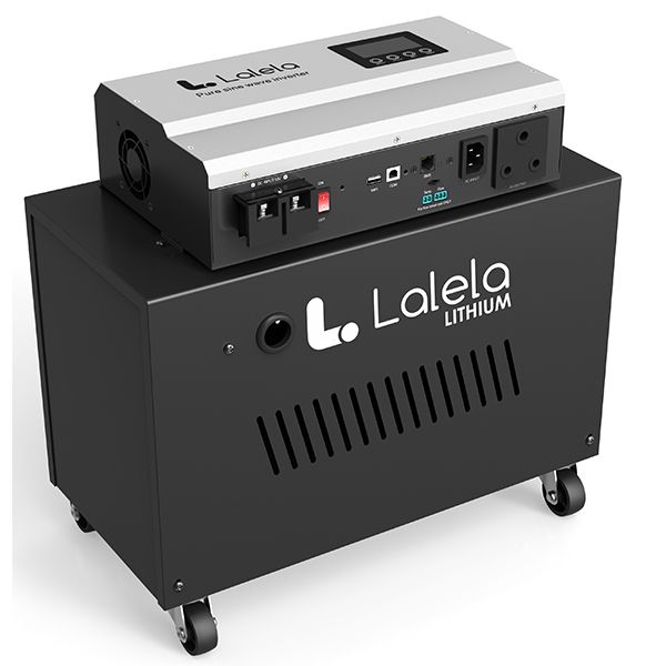 Lalela Lithium Inverter Trolley UPS - 1KVA (600W) 1024Wh LiFePO4 | Shop