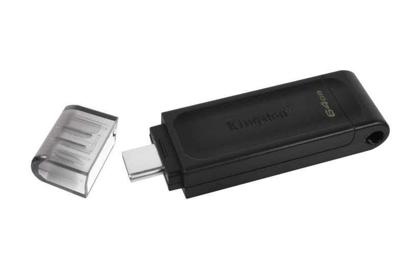 Kingston 64GB USB-C 3.2 Gen 1 DataTraveler 70