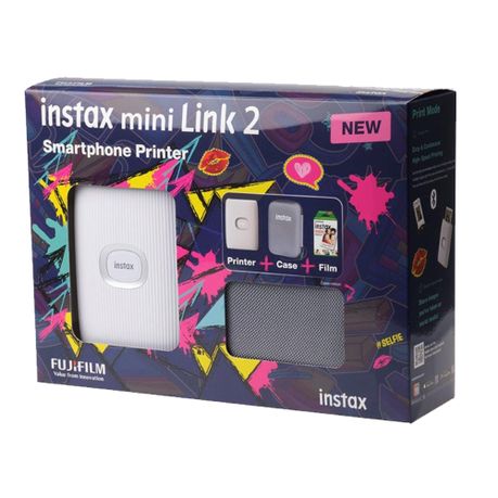 FUJIFILM STAMPANTE INSTAX MINI LINK NINTENDO + COVER SILICONE - FUJIFILM  ITALIA - 2 EMME FOTO