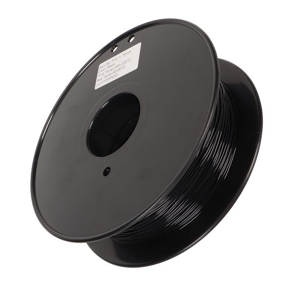 TPU Filament 1.75mm - 95A Flexible 1kg Black