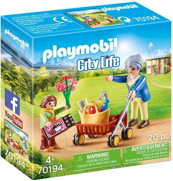 Playmobil Grandmother with Child