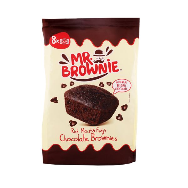 Mr Brownie POUCH Chocolate Brownie (2 Pack)