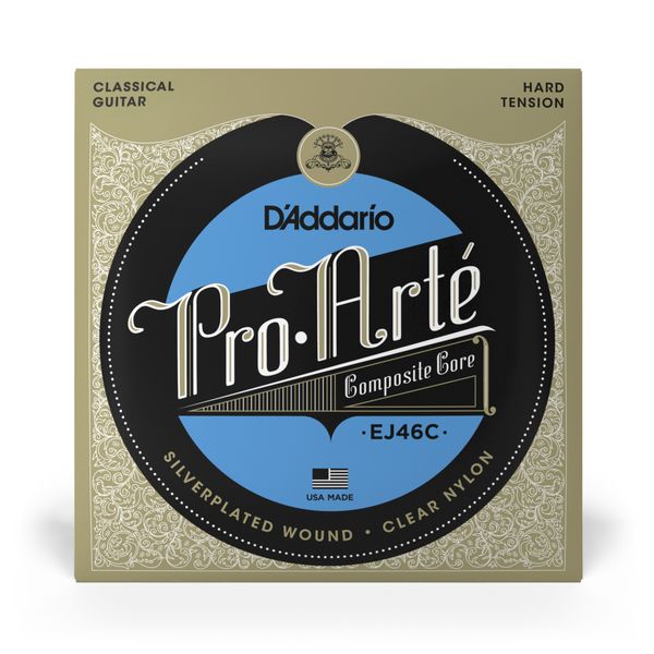 D'Addario EJ46C Pro-Arte Composite Classical Guitar Strings Hard Tension