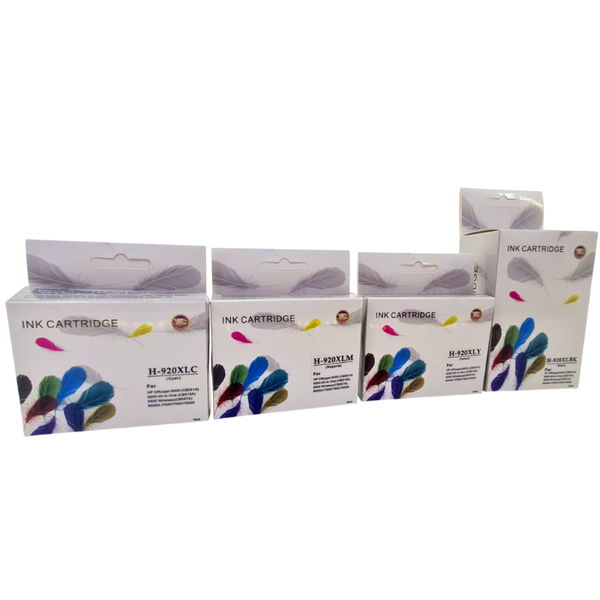 Ink HP 920XL BK/C/M/Y Cartridge for OfficeJet 6500A / 7500A Generic