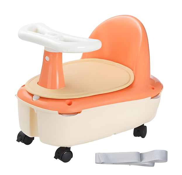 Baby Bath Seat Infant Toy Car Bottom Storage Dinner Plate Versatile Gift