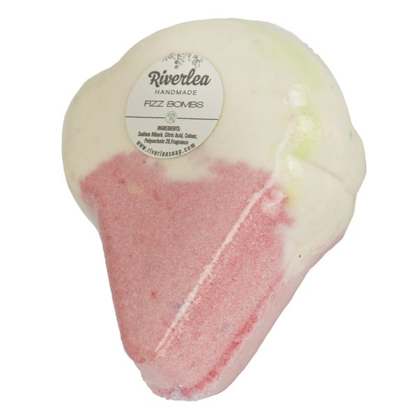 Riverlea - Luxurious Ice-Cream Scented Bath Bomb - Pink - 130g